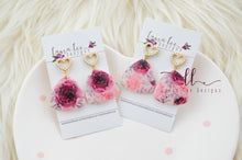 Shelly Clay Earrings || Valentine's Day Floral